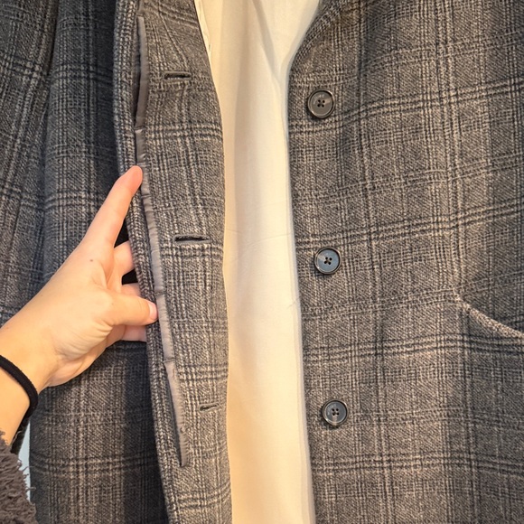 Aritzia Wilfred Cocoon Coat - wool cashmere blend - Picture 6 of 13